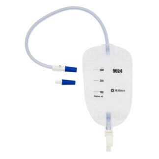 Hollister Leg Bag with Straps 500ml (Sterile) 10cm Tube - Lever Tap - 10cm Tube with Lever Tap